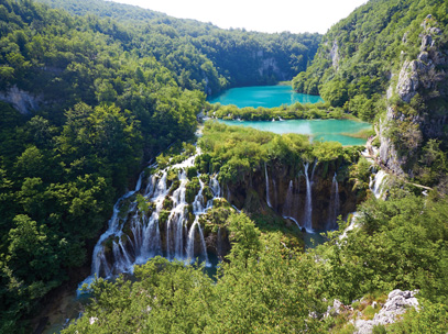 Croisiere Croatie Parc National des lacs Plitvice